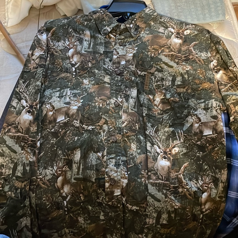 North river camo shirt